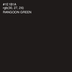 #1E1B1A - Rangoon Green Color Image